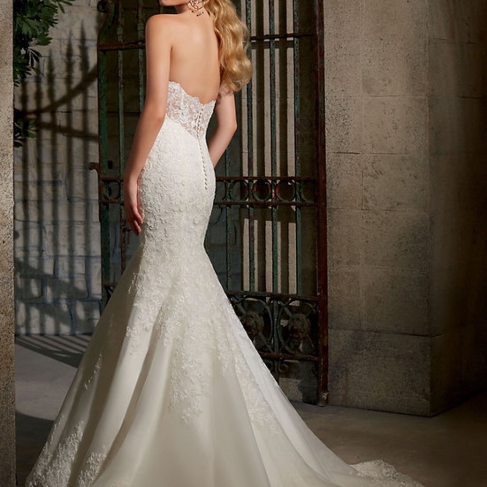 Mori Lee 2713 Wedding Dress (New With Tags!) - Picture 2 of 8
